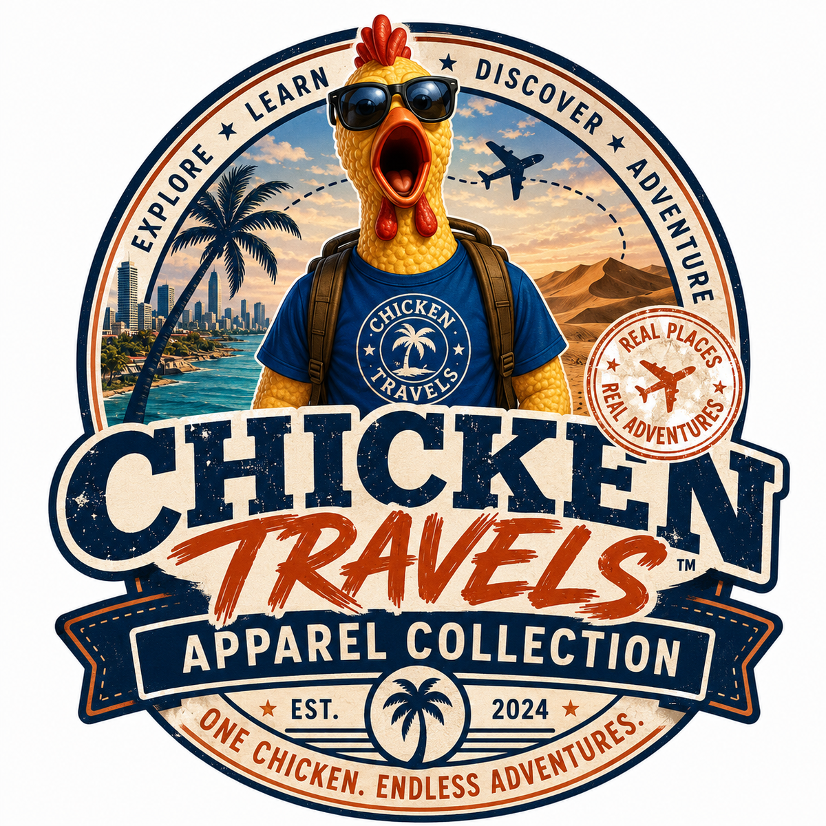 Chicken Travels™ Apparel Collection