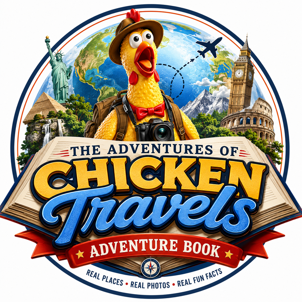 Chicken Travels Adventure Books