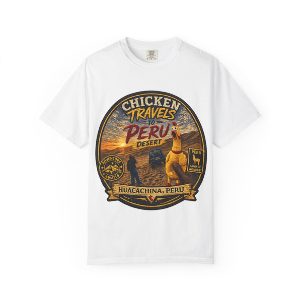 Chicken Travels to Peru Tee