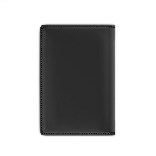 Chicken Travels Passport Cover — Funny Travel Passport Holder with Rooster Graphic