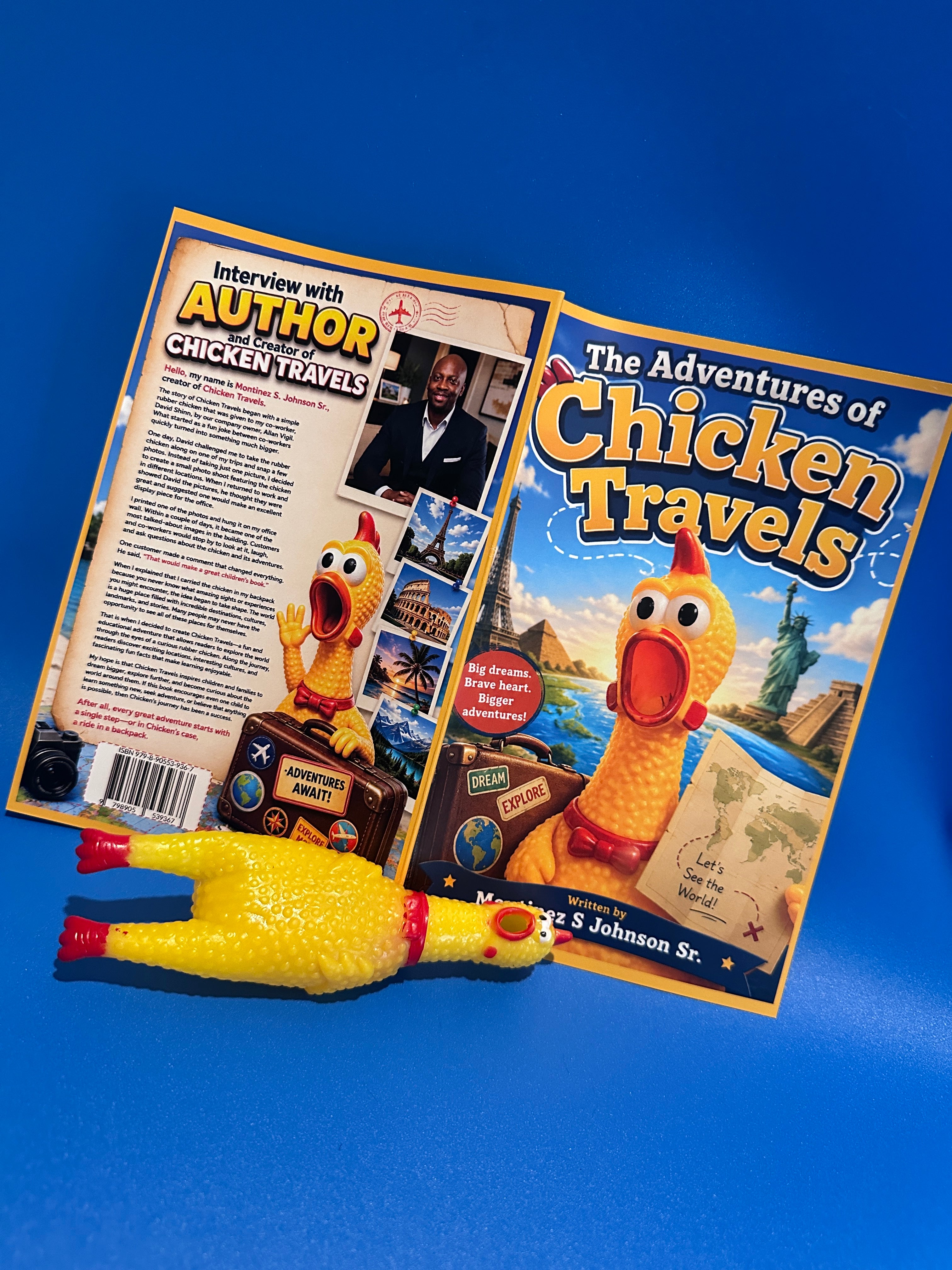 The Adventures of Chicken Travels | Educational Travel Books for Kids